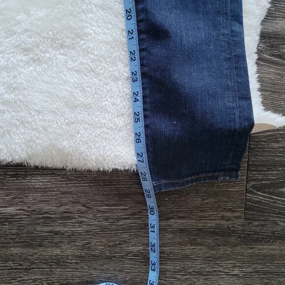 J Brand Skinny Leg Mid Rise Jeans in Pure Wash Size 24 - Picture 9 of 11